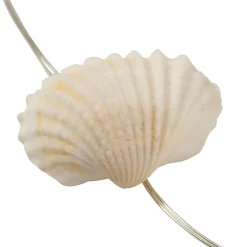 Guirlande avec led coquillage naturel l130cm