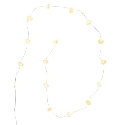 Guirlande avec led coquillage naturel l130cm