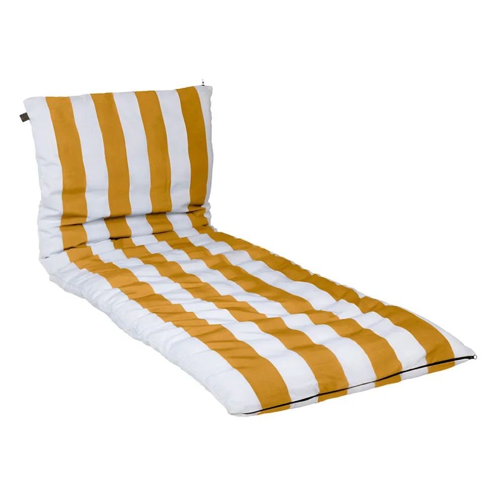 Housse bain de soleil en polyester outdoor curry 70x190cm - Riviera