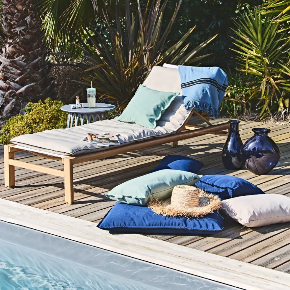 Housse bain de soleil lin 70x190cm - Bimini