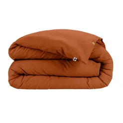 Housse de couette en flanelle tomette 260x240cm - Candice