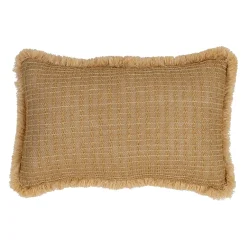 Housse de coussin d'extérieur en tissu naturel 50x30cm - Garden