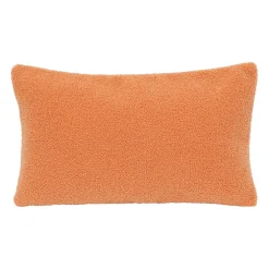 Housse de coussin en bouclettes Corail 50x30cm - Funny