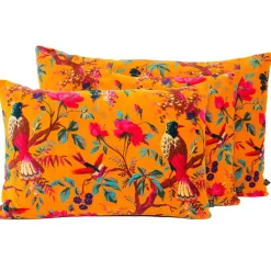 Housse de coussin en coton chamois 50x80cm - Birdy