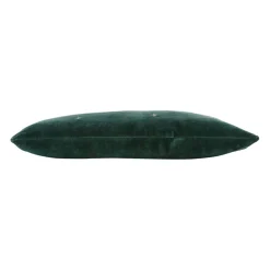 Housse de coussin en coton vert foncé 50x30cm - Mon sapin