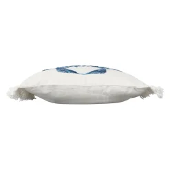 Housse de coussin en coton st-jacques bleu marine 45x45cm - Bord De Mer