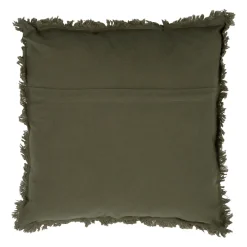 Housse de coussin en coton nalia thym 45x45cm - Nalia