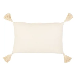 Housse de coussin en coton ecru 50x30cm - Organic
