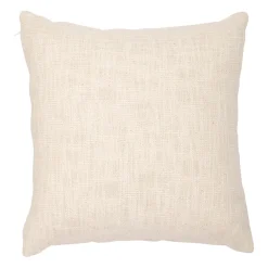 Housse de coussin en coton ecru 45x45cm - Manarola