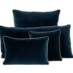 Housse de coussin en coton encre 55x110cm - Delhi