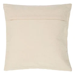 Housse de coussin en jute naturel et coton écru 45x45cm - Eté A La Mer