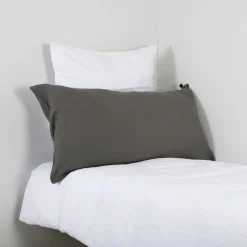 Housse de coussin en lin granit 55x110cm - Viti