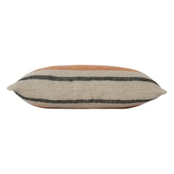 Housse de coussin en lin brique 50x30cm - Hemlin