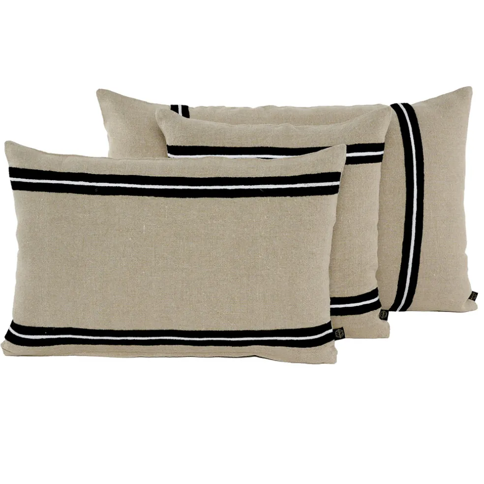 Housse de coussin en lin naturel 50x80cm - Skagen