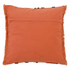 Housse de coussin eterra terra+indigo 45x45cm coton