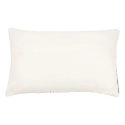 Housse de coussin rayé multicolore pastel 50x30cm en coton - famille