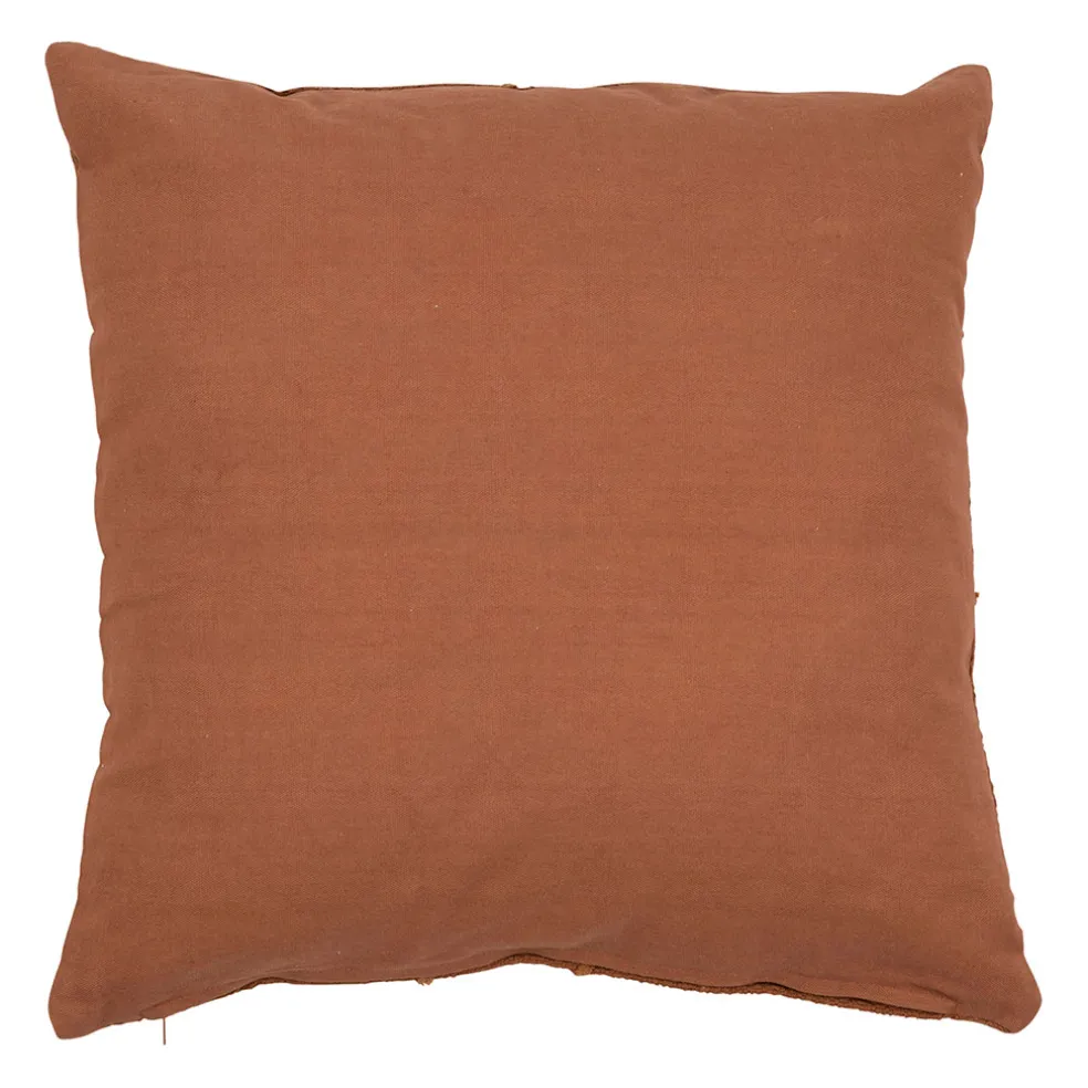 Housse de coussin terracotta 45x45cm - arty