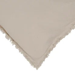 Housse d'édredon en coton naturel - Nalia