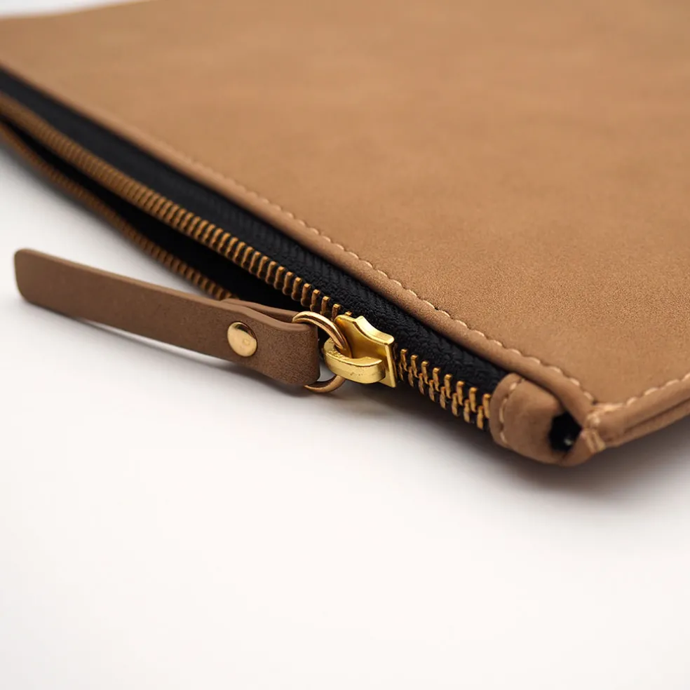 Housse d'ordinateur beige - Atelier