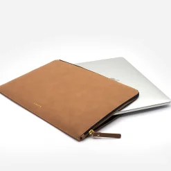 Housse d'ordinateur beige - Atelier