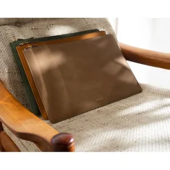 Housse d'ordinateur beige - Atelier