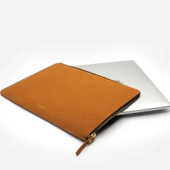 Housse d'ordinateur camel - Atelier