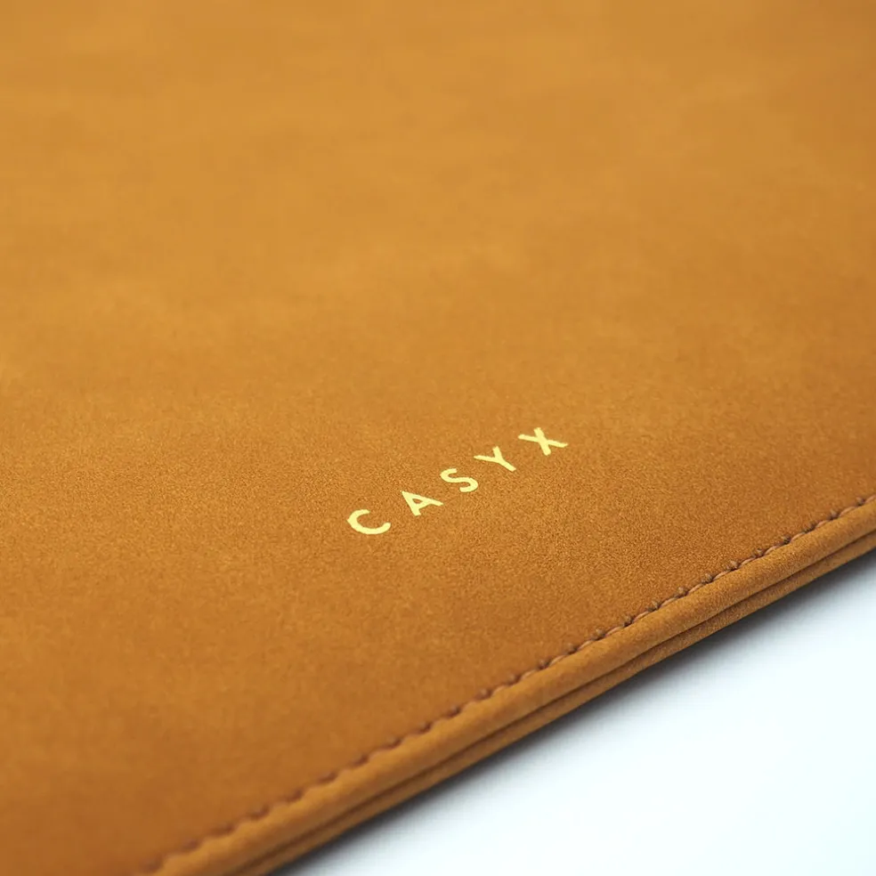 Housse d'ordinateur camel - Atelier