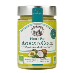 Huile avocat et coco bio 314ml