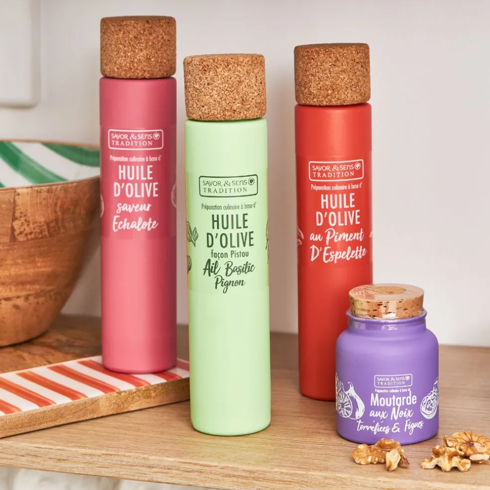 Huile d'olive au piment d'Espelette 20cl