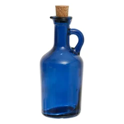 Huilier indigo 25cl en verre recyclé - aheli