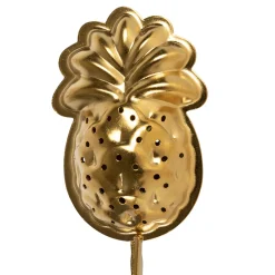 Infuseur de thé en inox doré - Ananas