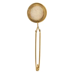 Infuseur de thé en inox doré - Infuseurs