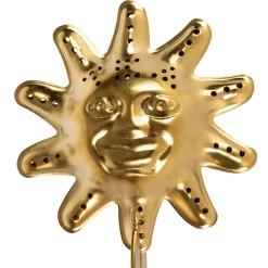 Infuseur de thé en inox doré - Soleil