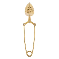 Infuseur de thé en inox doré - Coquillage