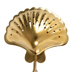 Infuseur de thé en inox doré - Coquillage