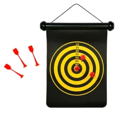 Jeu de flechettes magnetiques noir