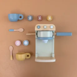 Jouet cafetière en bois