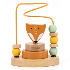 Jouet labyrinthe de perles en bois - mr. renard