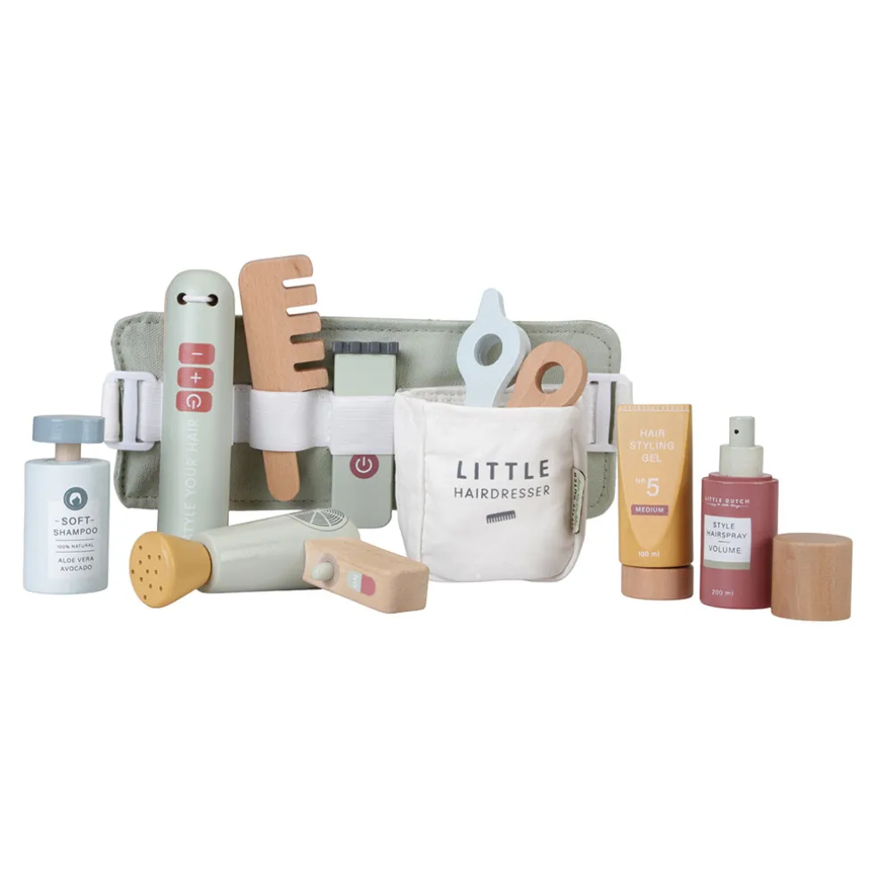 Kit de coiffure en bois