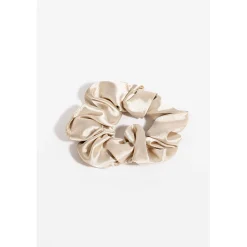 Kit de sommeil en satin champagne