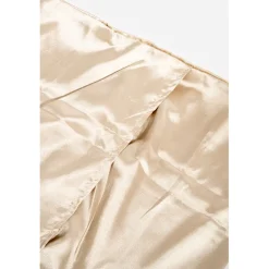 Kit de sommeil en satin champagne