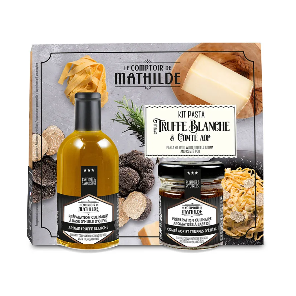 Kit pasta saveur truffe blanche et comte aop