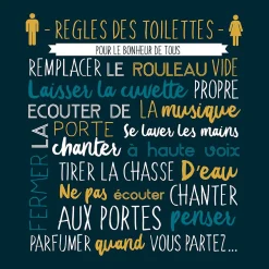 Lambox w regl toilettes 40x40cm g lama noir