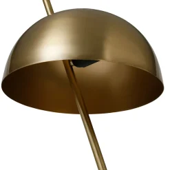 Lampadaire en fer h163cm doré - Ardecor