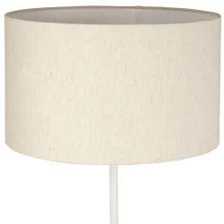 Lampadaire en marbre et fer blanc h150cm - Organic