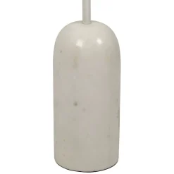 Lampadaire en marbre et fer blanc h150cm - Organic