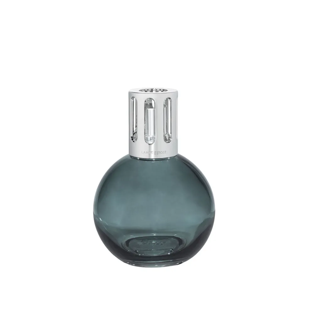 Lampe Berger boule grise d10.5xh14.3cm