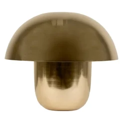 Lampe champignon en fer d35cm doré - Champart