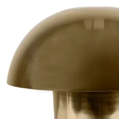 Lampe champignon en fer d35cm doré - Champart