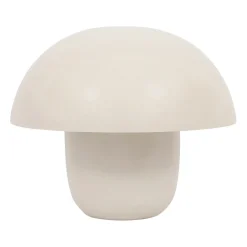 Lampe champignon en fer h35cm beige - Champart